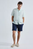 Short Sleeve Seersucker Camp Shirt, SEAFOAM view# 3