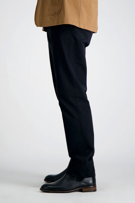 Premium Comfort Khaki Pant, Black view# 3