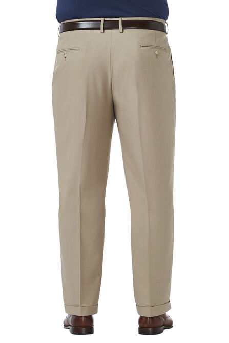 Big &amp; Tall Premium Comfort Dress Pant, Khaki view# 3