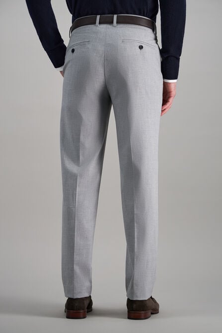 J.M. Haggar 4 Way Stretch Dress Pant, Light Grey view# 4
