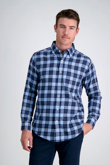 Windowpane Heather Plaid Shirt,  view# 1