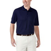 Solid Waffle Polo, Black view# 3