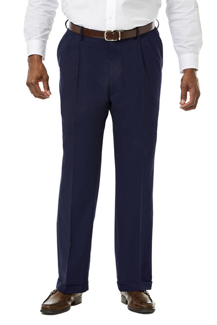 Big &amp; Tall Premium Stretch Dress Pant, Navy view# 1