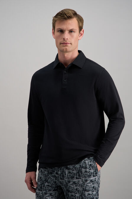 French Terry Polo Shirt,  view# 1