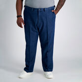 Big &amp; Tall Stretch Denim Trouser, Medium Blue view# 1