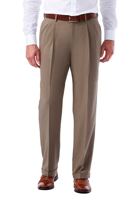 E-CLO&trade; Glen Plaid Dress Pant,  Dark Taupe view# 1