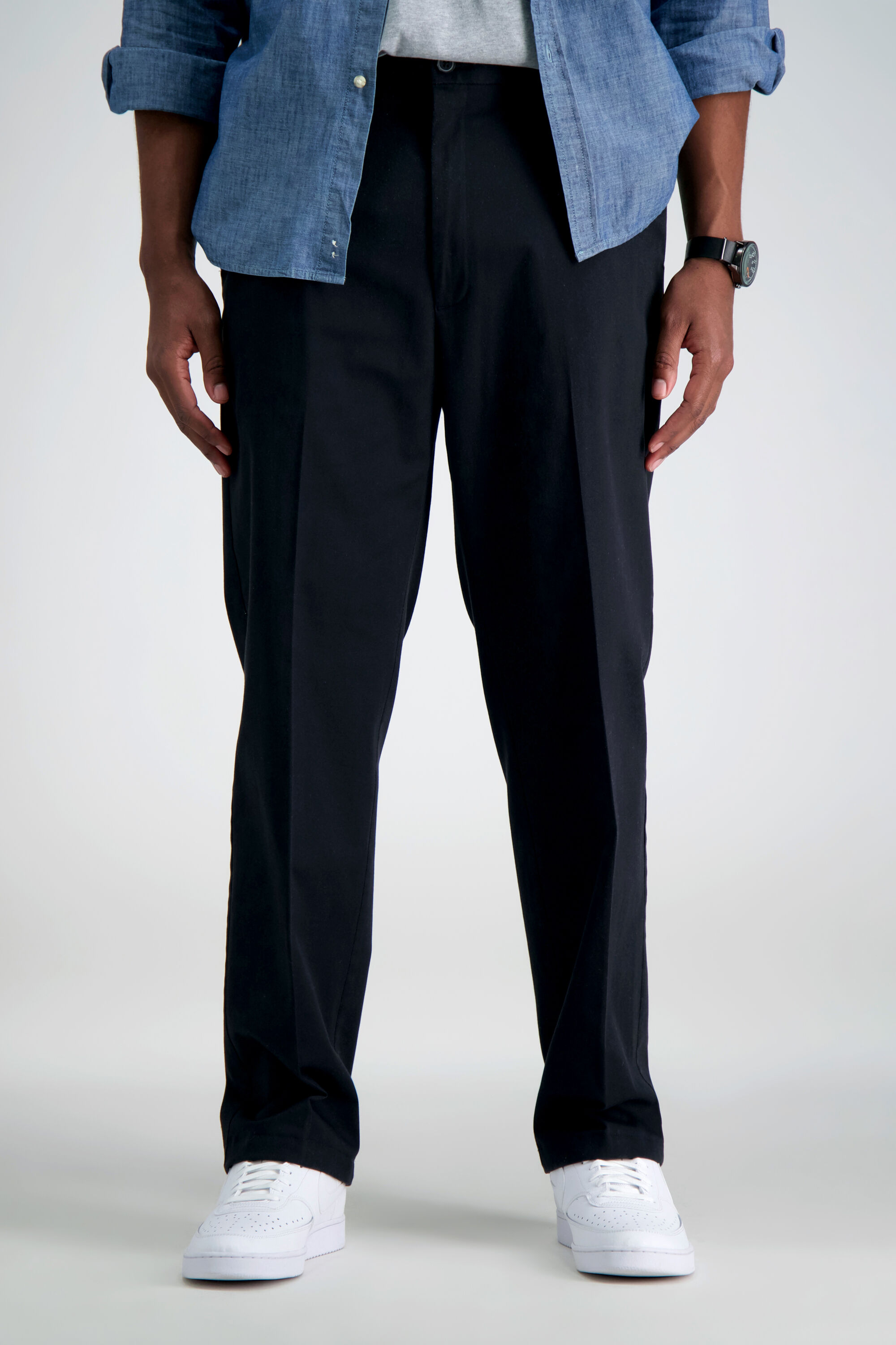 Haggar relaxed fit dress sales pants
