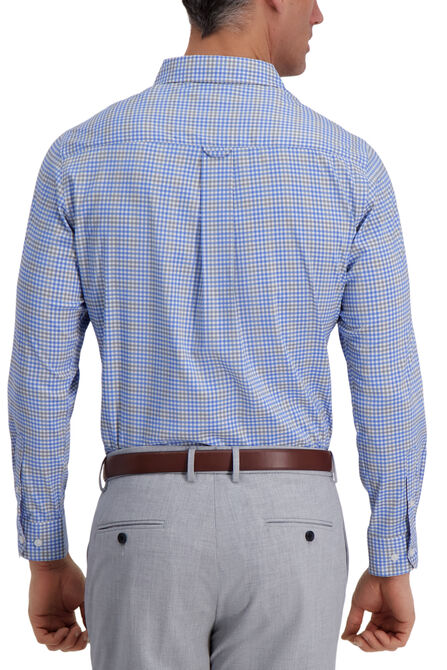 The Active Series&trade; Multicolored Plaid Casual Shirt, Grey view# 2