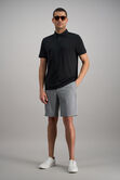 Short Sleeve Pique Polo, Black view# 3