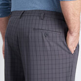 Big &amp; Tall Cool 18&reg; Pro Graphic Windowpane Short , Graphite view# 4