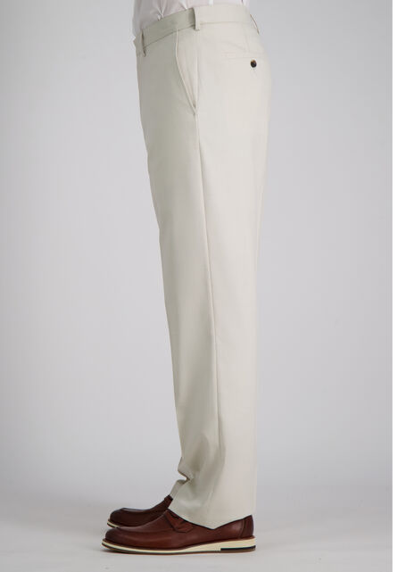 J.M. Haggar Premium Stretch Suit Pant - Flat Front, Natural