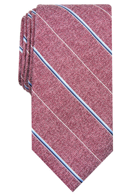 Striped Tie, Red view# 1