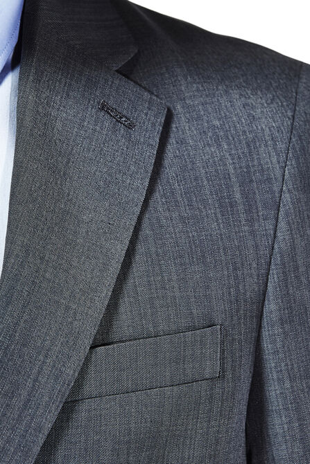 Travel Performance Suit Separates Jacket, Graphite view# 3