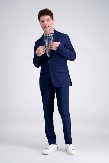 Smart Wash&reg; Repreve&reg; Suit Separate Jacket, Midnight view# 1