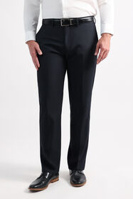 J.M. Haggar Wool Windowpane Suit Pant , Navy, hi-res