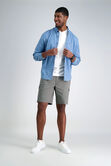 Big &amp; Tall The Active Series&trade; Cargo Trek Short, Dark Green view# 2