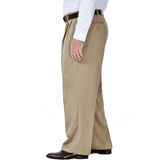 Big &amp; Tall Cool 18&reg; Pant, Khaki view# 2