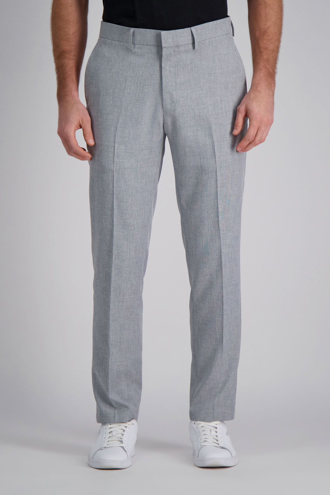 Haggar Smart Wash Suit Separate Pant Light Grey (HY80802 Clothing Pants) photo