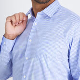 Light Blue Plaid Dress Shirt,  view# 3