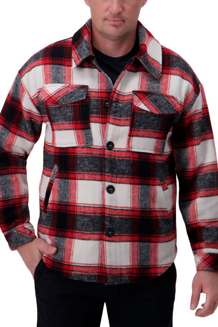 Supersoft Plaid Shacket,  view# 1