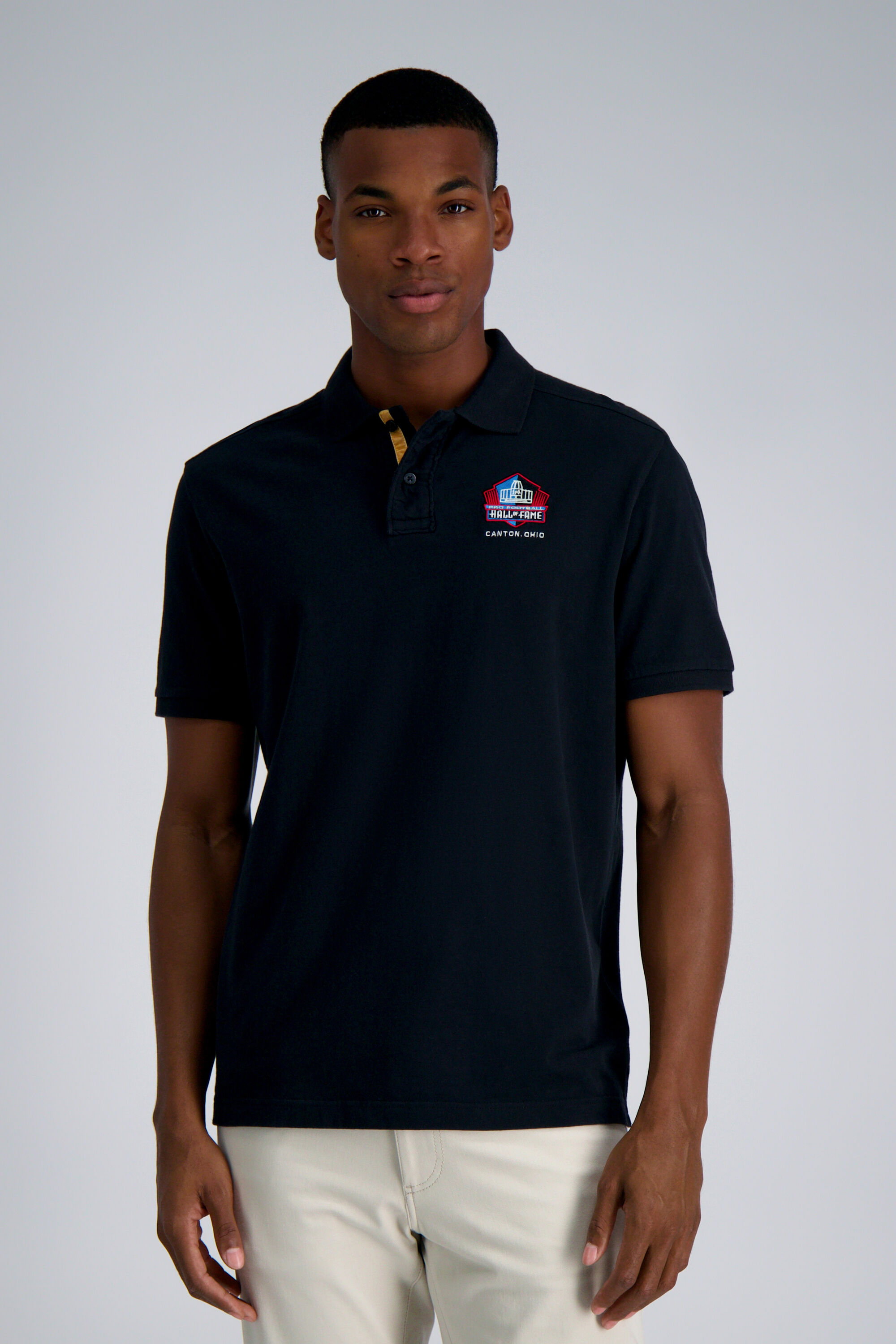 Haggar polo shirts with pocket 2025