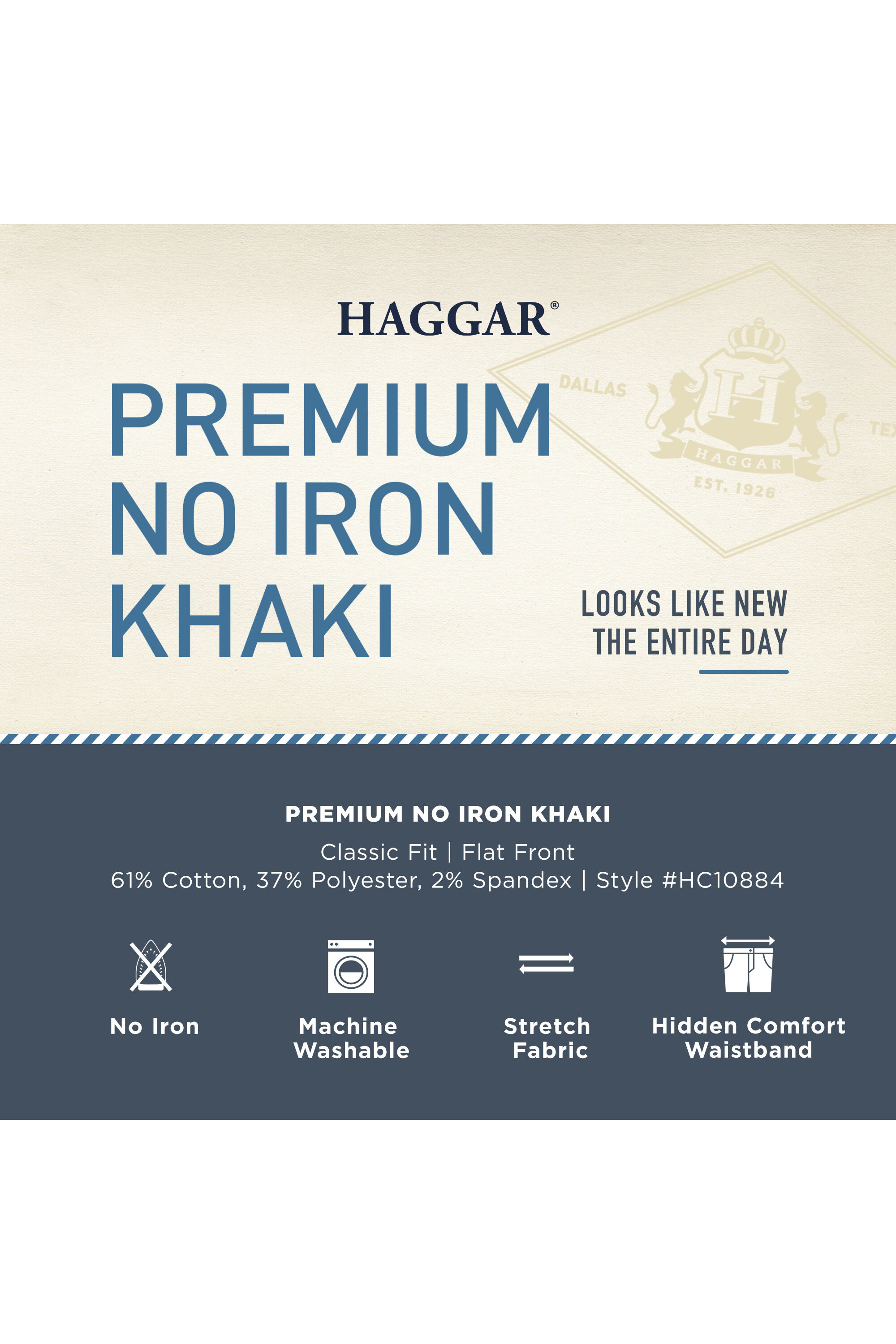 haggar no iron pants