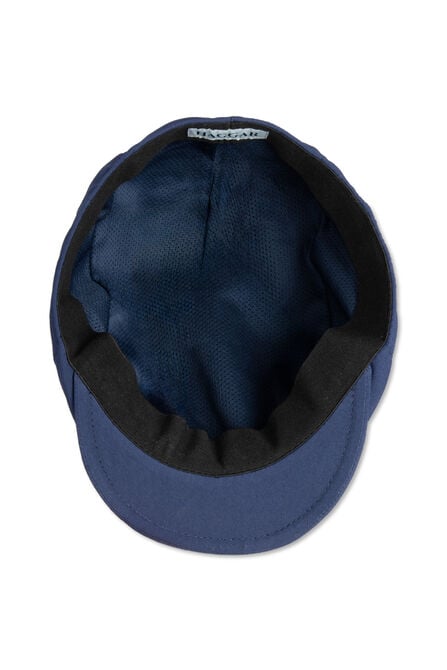 Side Seamed Flat Cap, BLUE view# 6