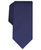 Fashion Satin Solid Tie, Purple view# 1