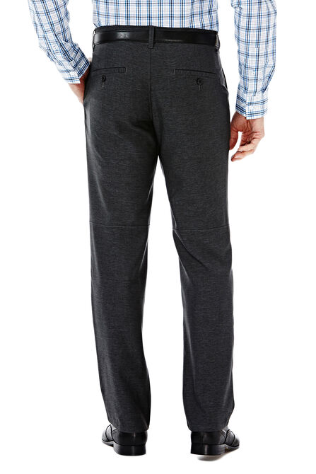 Haggar InMotion Active Pant, Charcoal Htr view# 3