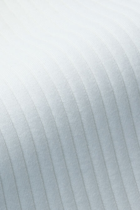 Johnny Collar Ribbed Sweater, Winter White view# 5