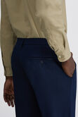 Wrinkle Free Performance Khaki Pant, Dark Navy view# 6