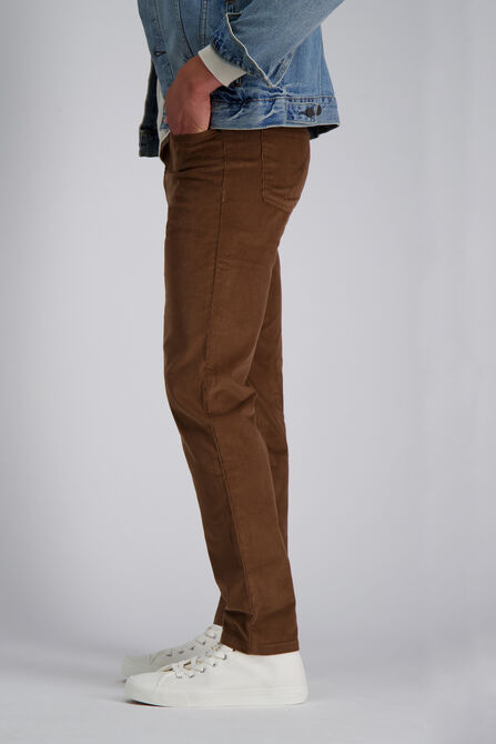 Stretch 5-Pocket Corduroy, Camel view# 3