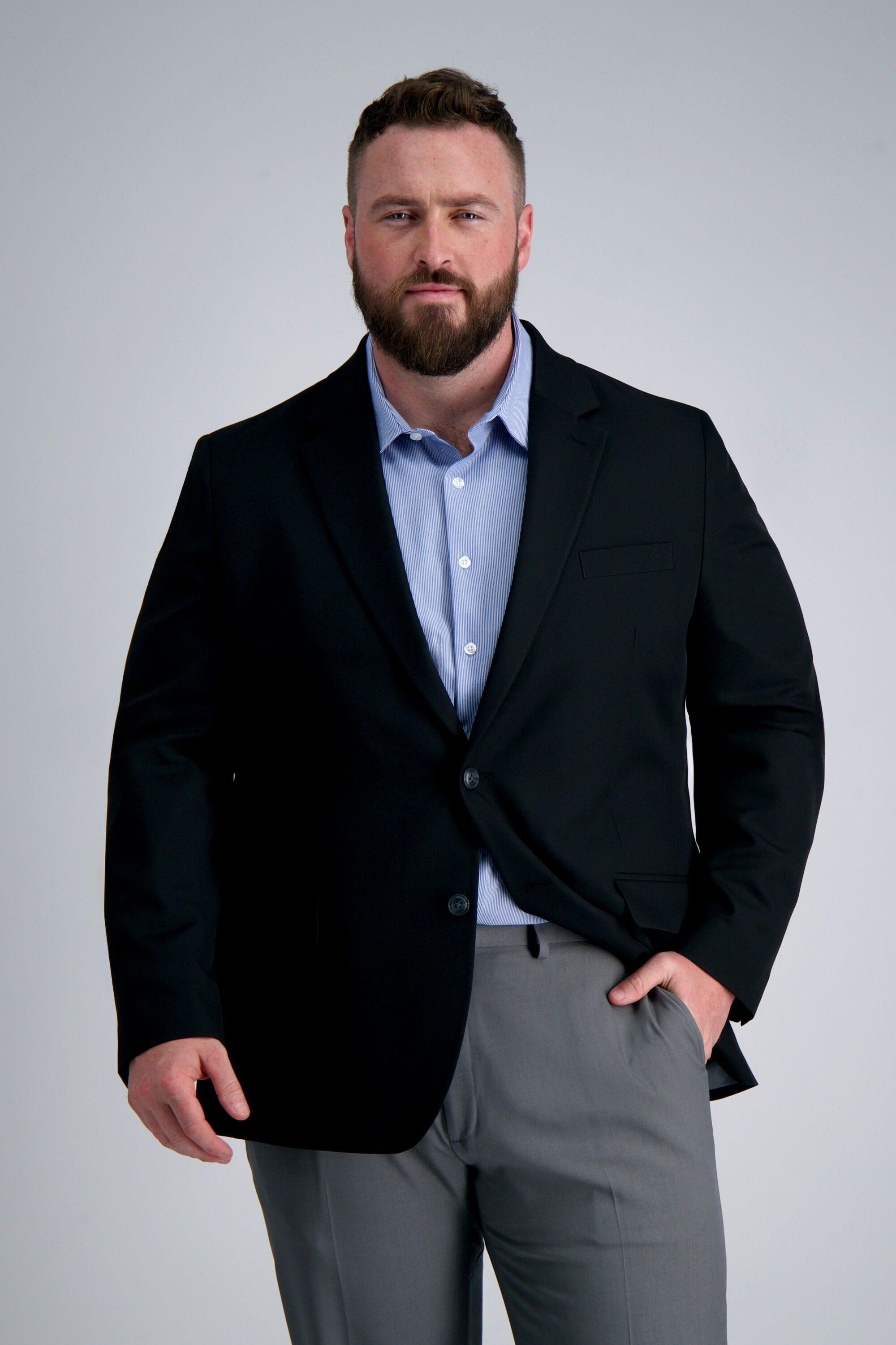 Black casual sport coat best sale