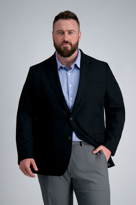 The Active Series&trade; Big &amp; Tall Stretch Gabardine Sport Coat,  view# 1