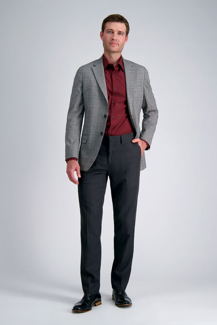 Smart Wash&reg; Dress Shirt - Dewberry,  view# 4