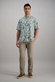 Short Sleeve Camp Shirt, White view# 3
