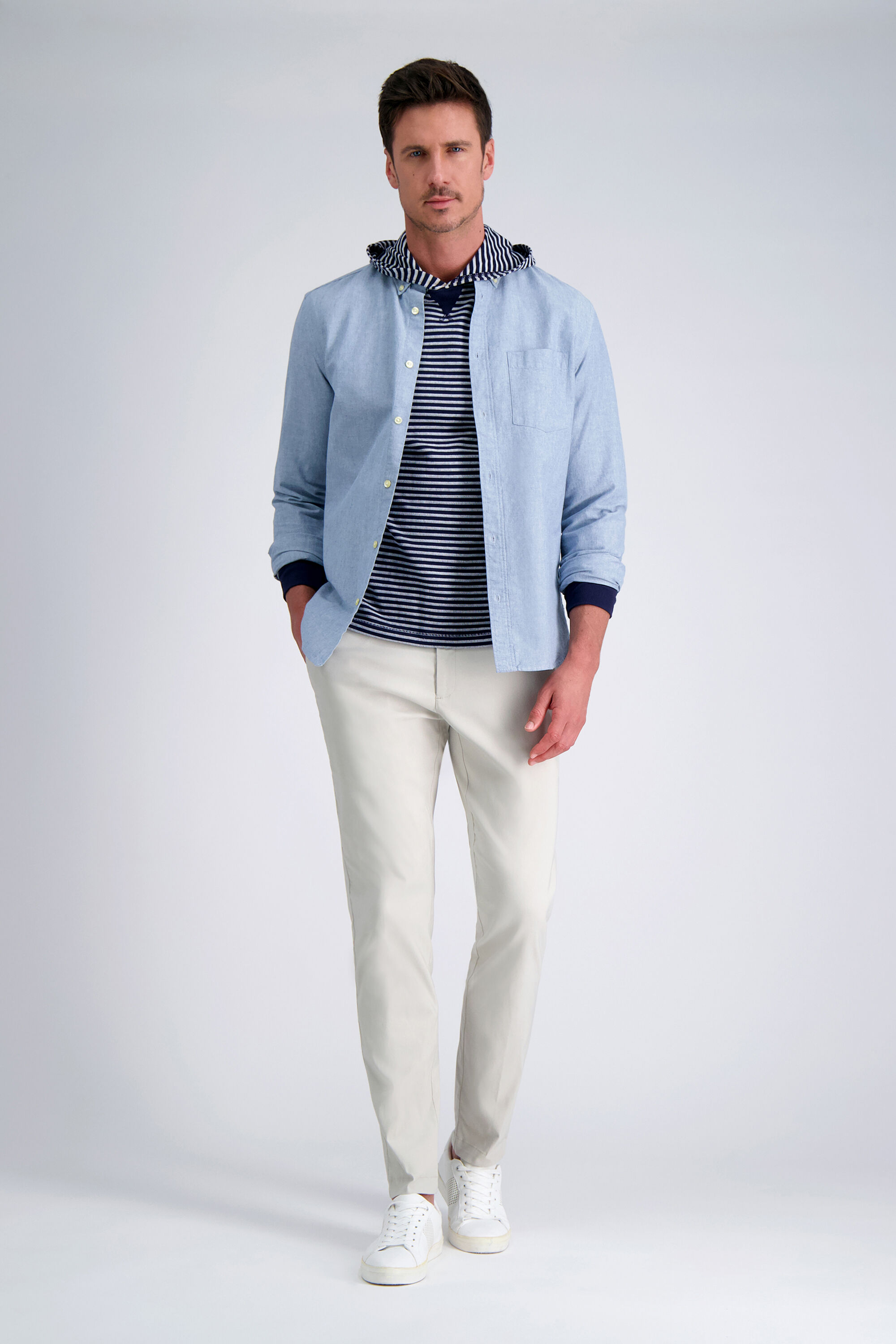 Haggar men's pants hot sale