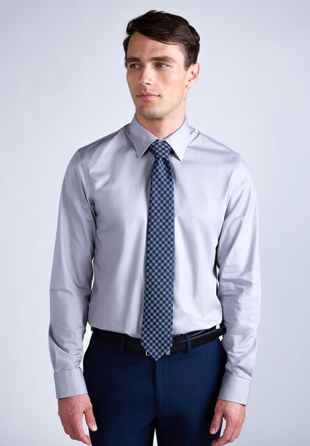 Premium Comfort Dress Shirt - Light Grey, Light Grey