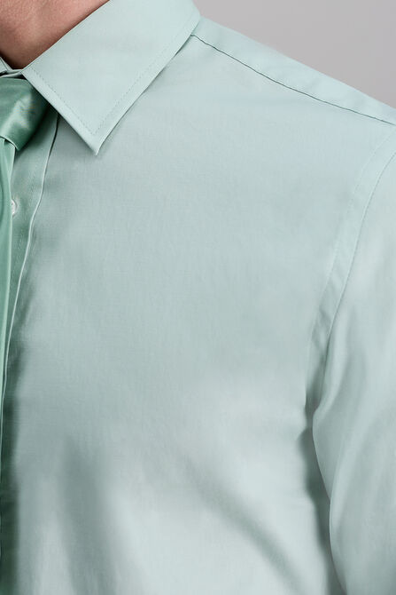 Premium Comfort Dress Shirt - Seafoam, SEAFOAM view# 4