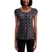 Laser Cut Top,  Black view# 1