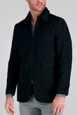 Full Zip Coat, Black view# 1