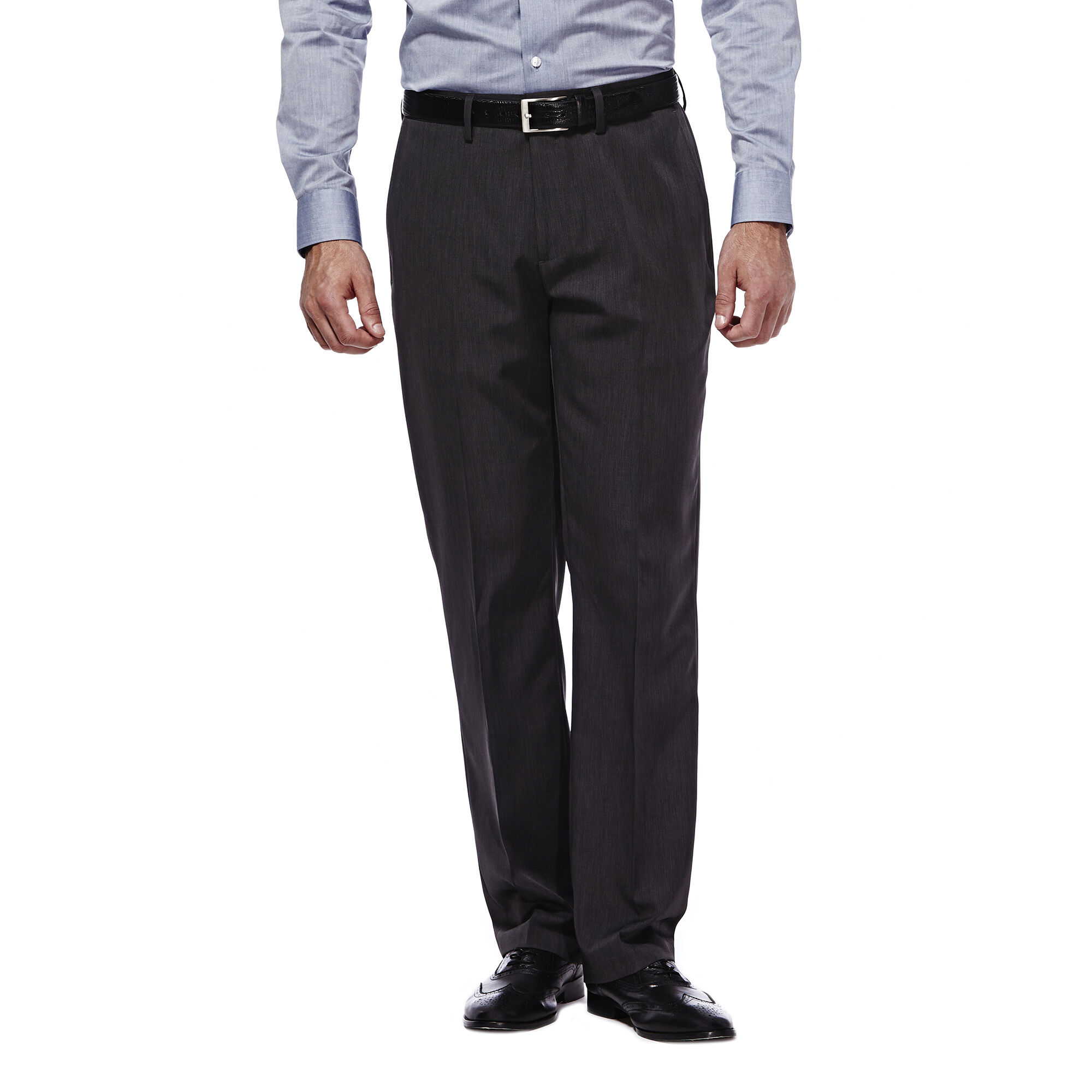 Haggar Travel Performance Suit Separates Pant Black / Charcoal (HY70275 Clothing Suits) photo