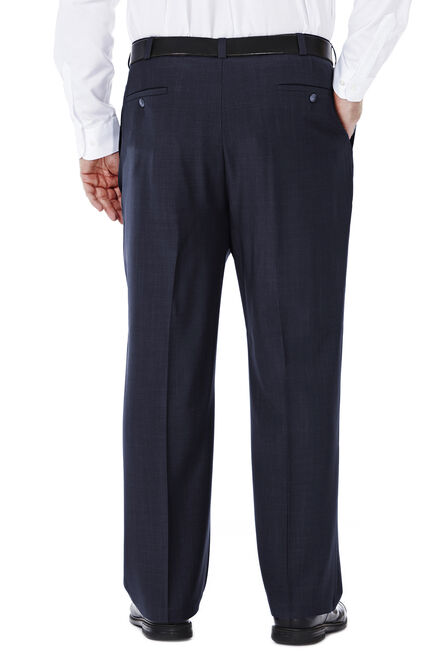 Big &amp; Tall E-CLO&trade; Stria Dress Pant, BLUE view# 3