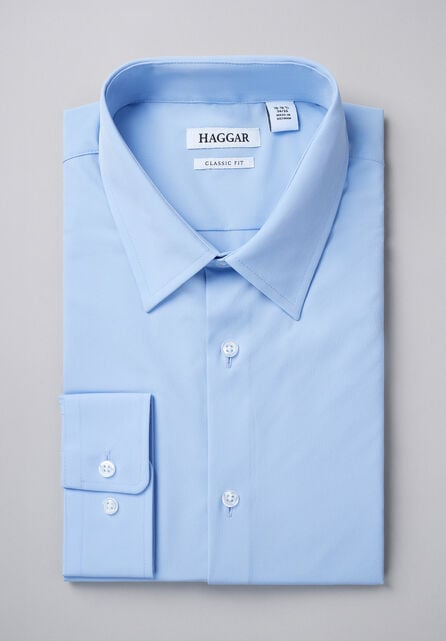 Smart Wash&reg; Dress Shirt - Blue, Light Blue