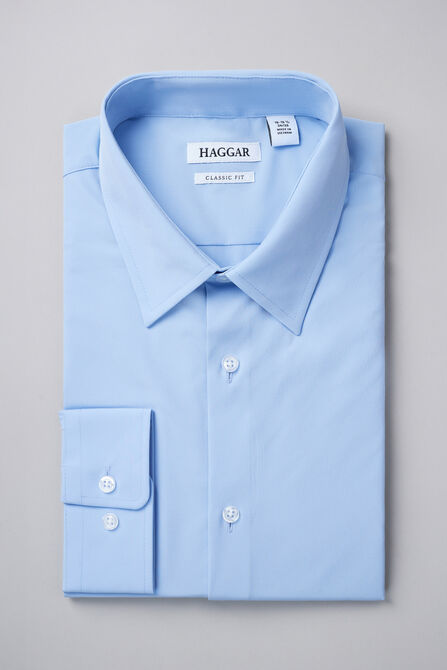Smart Wash&reg; Dress Shirt - Blue,  view# 1