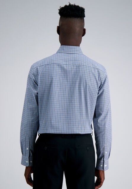 Premium Comfort Dress Shirt - Blue Plaid, BLUE