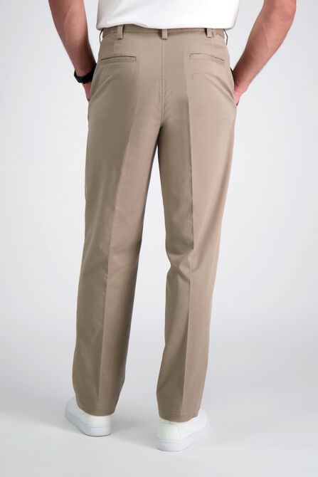 Premium Comfort Khaki Pant, Khaki view# 3