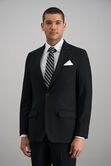 JM Haggar Slim 4 Way Stretch Suit Jacket, Black view# 3
