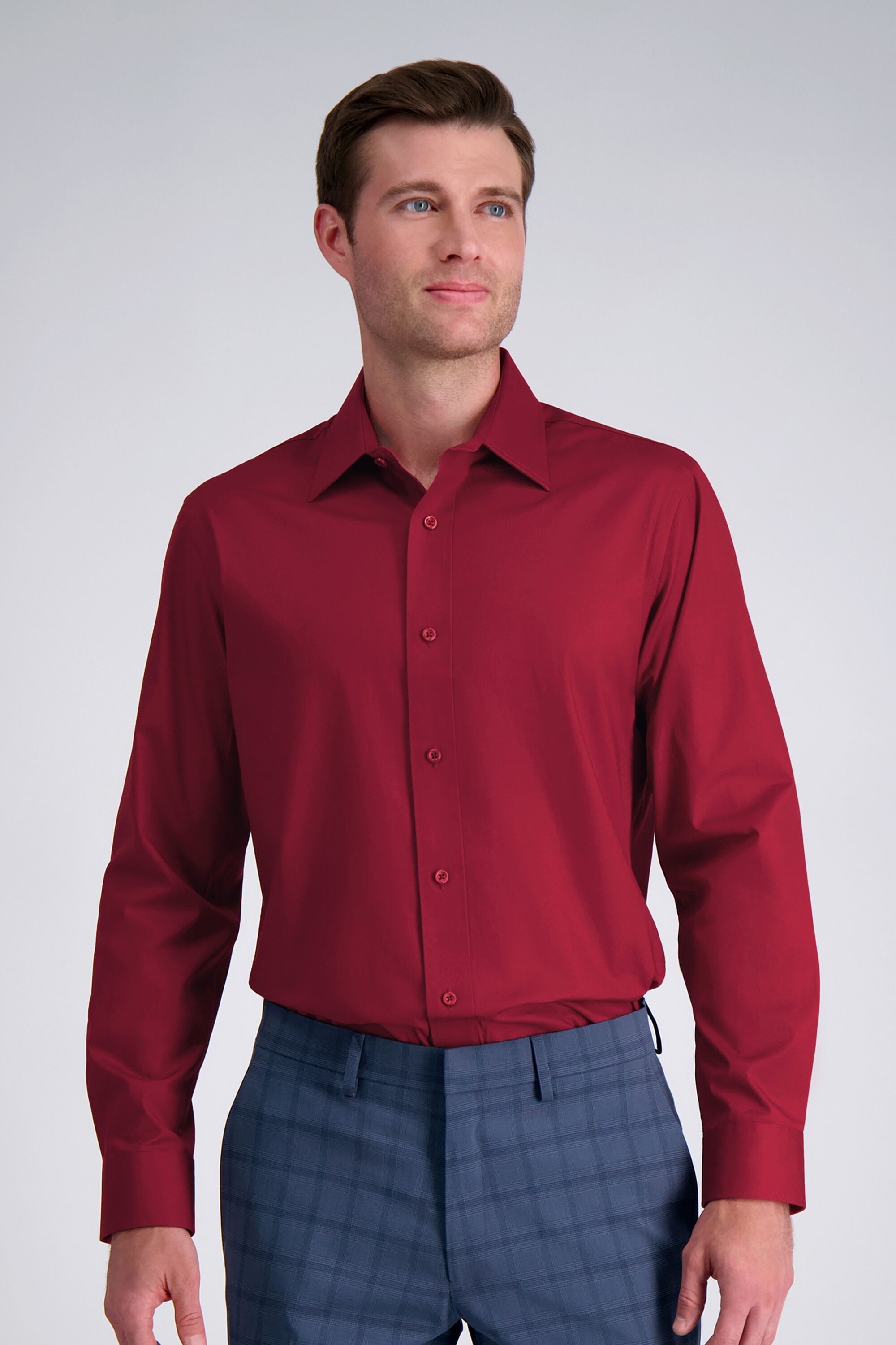 Dark red shirt dress outlet