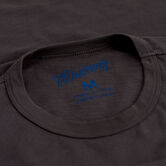 Mustang&reg; Slub Crew Shirt, Black view# 3